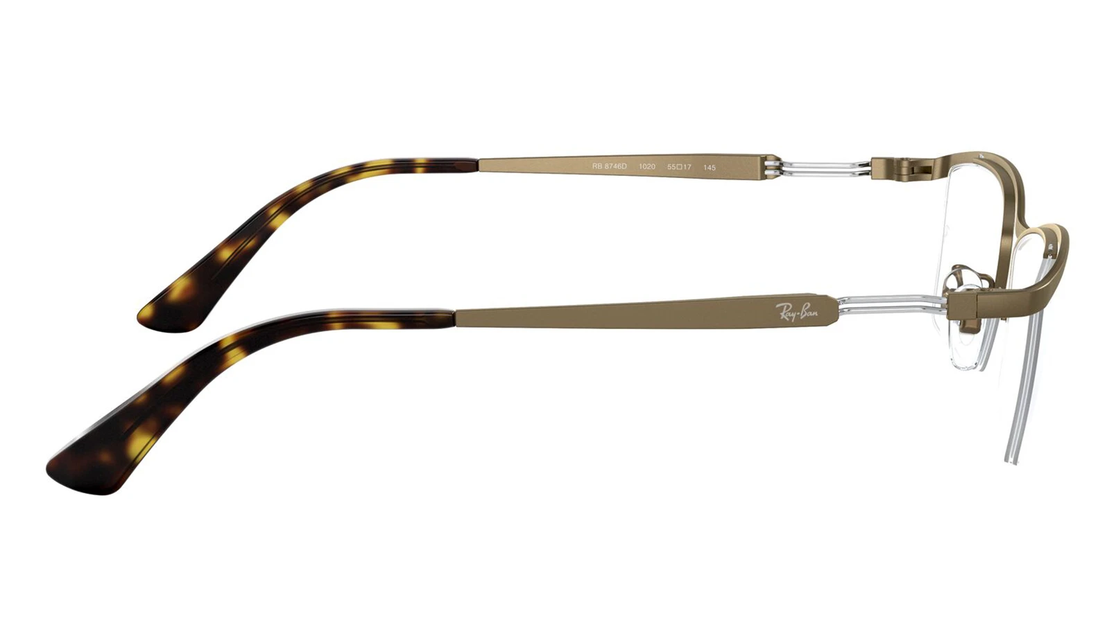Оправа для очков Ray-Ban Tech Titanium RX 8746D 1020 оригинальный размер фото 3