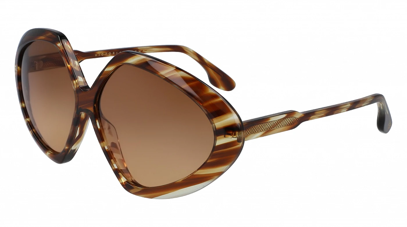 Солнцезащитные очки VICTORIA BECKHAM 614S STRIPED HAVANA фото 1