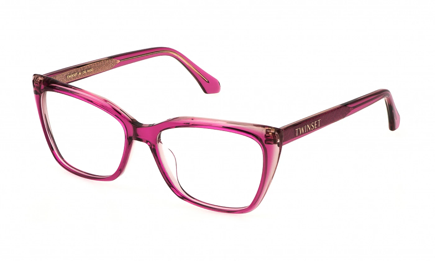 Оправа TWINSET W031 TRANSP.PINK TOP+PINK фото 1