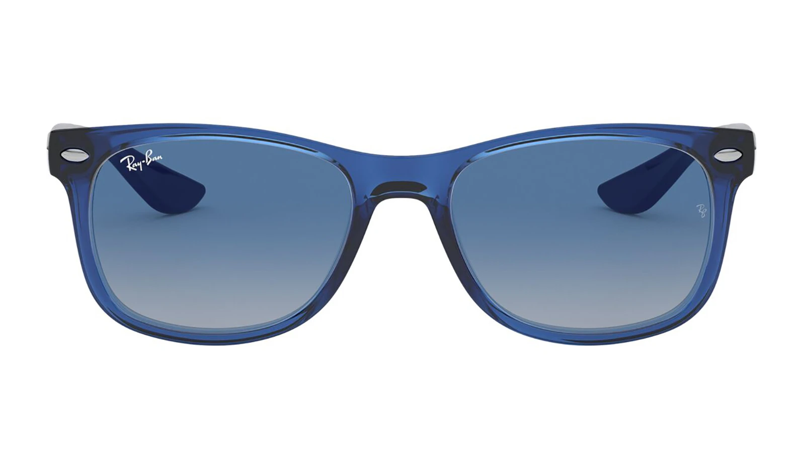 Мужские солнцезащитные очки Ray-Ban Junior New Wayfarer RJ 9052S 70624L оригинальный размер фото 2