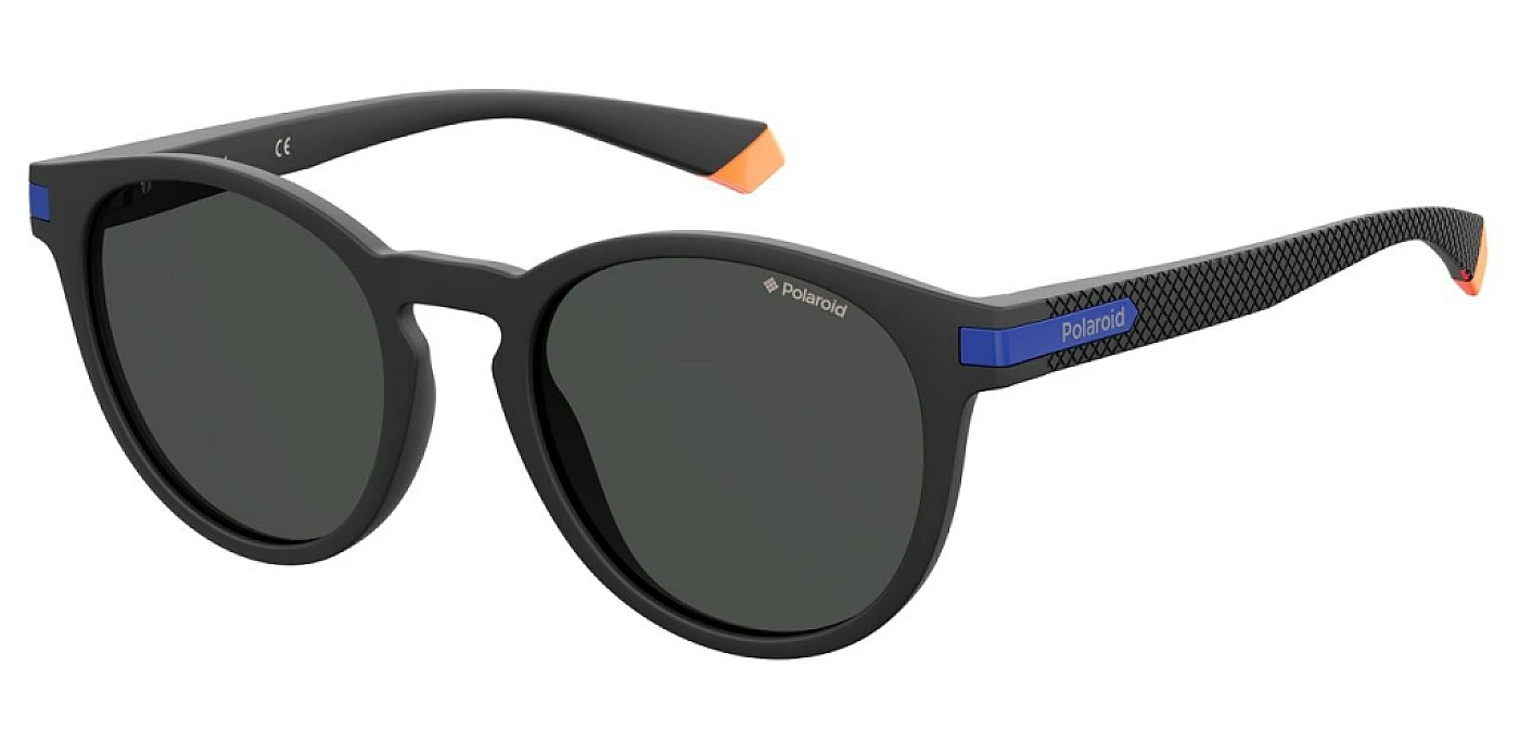 Унисекс солнцезащитные очки Polaroid 2087/S MTBLKBLUE фото 1