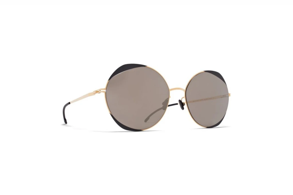 Женские очки MYKITA ELISA gold/jetblack оригинальный размер фото 1