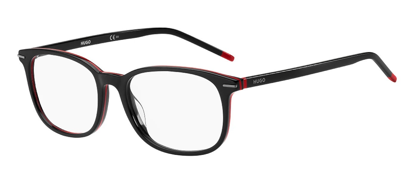 Оправа для очков для зрения HUGO 1171 BLACK RED фото 1
