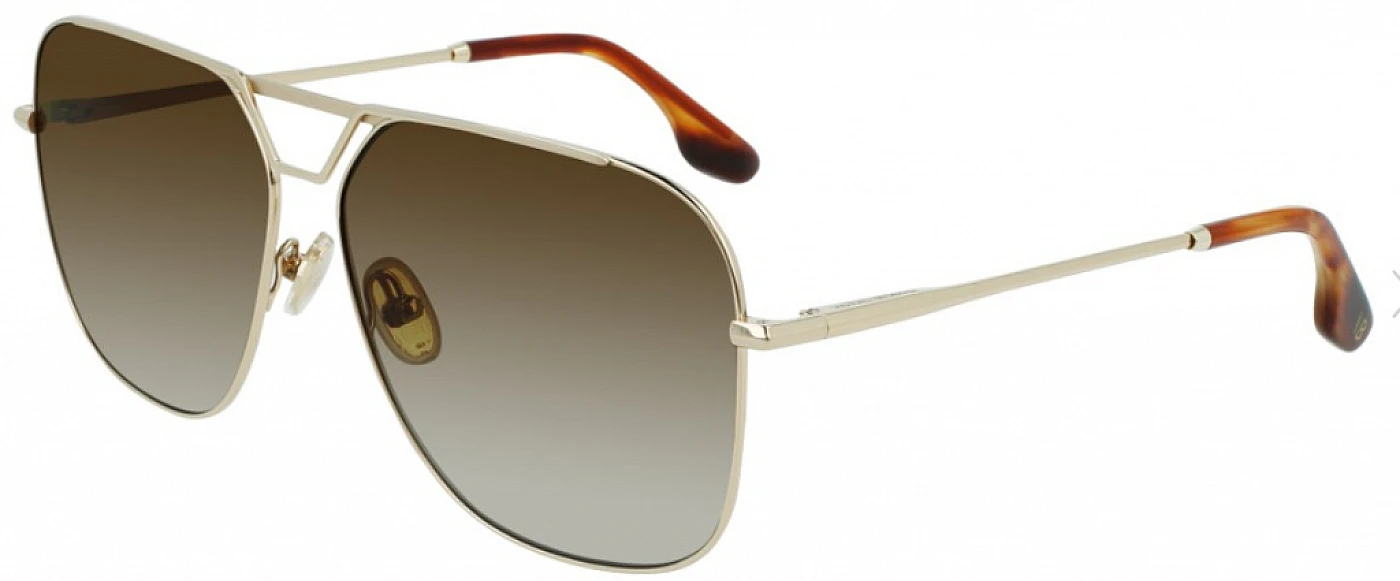 Женские солнцезащитные очки VICTORIA BECKHAM 217S GOLD/BROWN фото 1