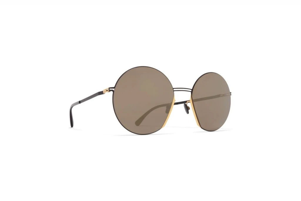 Женские солнцезащитные очки MYKITA JETTE gold/black оригинальный размер фото 1