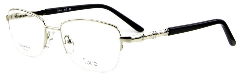 Оправа для очков для зрения TOKIO 5505 SILVER оригинальный размер фото 1