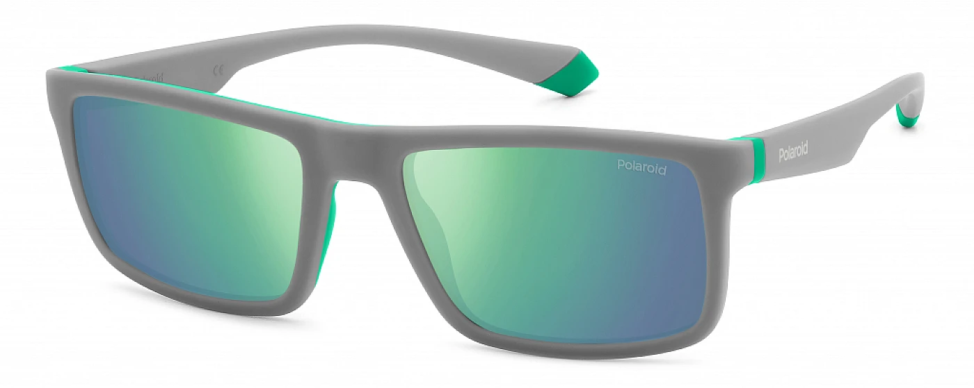 Мужские солнцезащитные очки Polaroid 2134/S GRY GREEN фото 1