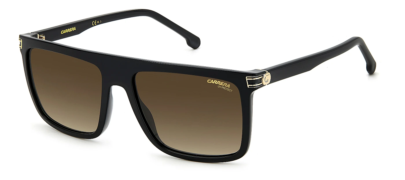 Мужские солнцезащитные очки CARRERA 1048/S BLACK фото 1