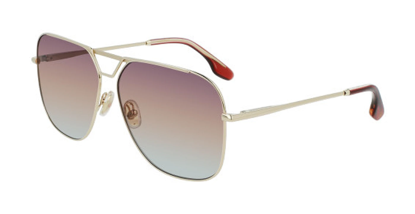 Женские очки VICTORIA BECKHAM 217S GOLD/PURPLE PEACH фото 1