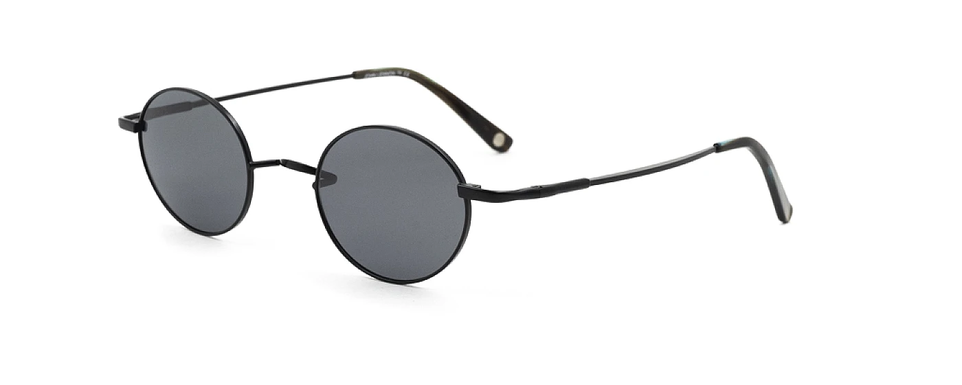 Унисекс солнцезащитные очки JOHN LENNON PEACE MATT BLACK/GREY фото 1