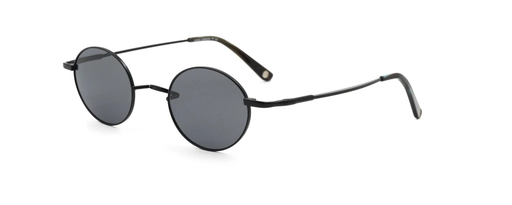 Унисекс солнцезащитные очки JOHN LENNON PEACE MATT BLACK/GREY оригинальный размер фото 1