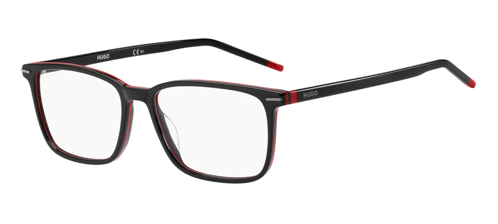 Оправа для очков для зрения HUGO 1172 BLACK RED оригинальный размер фото 1