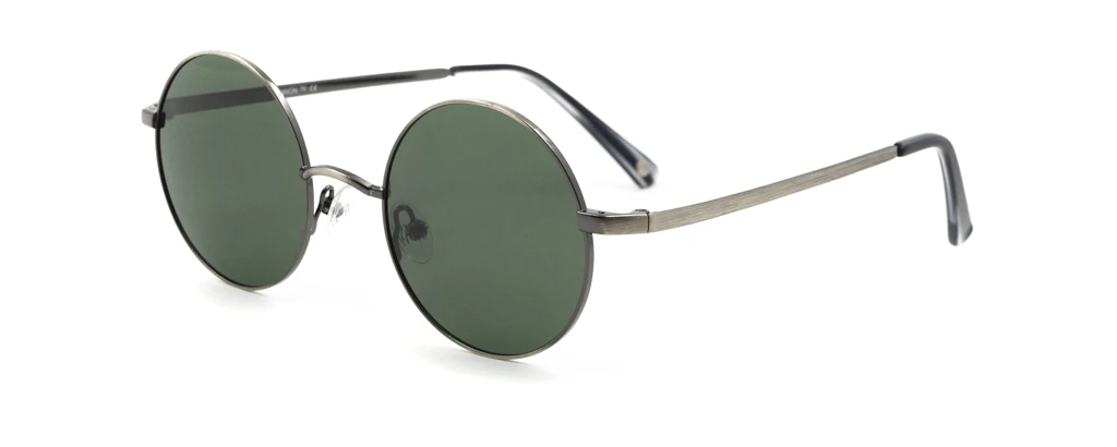 Унисекс солнцезащитные очки JOHN LENNON CIRCLE ANTIGUE SILVER/G15 оригинальный размер фото 1