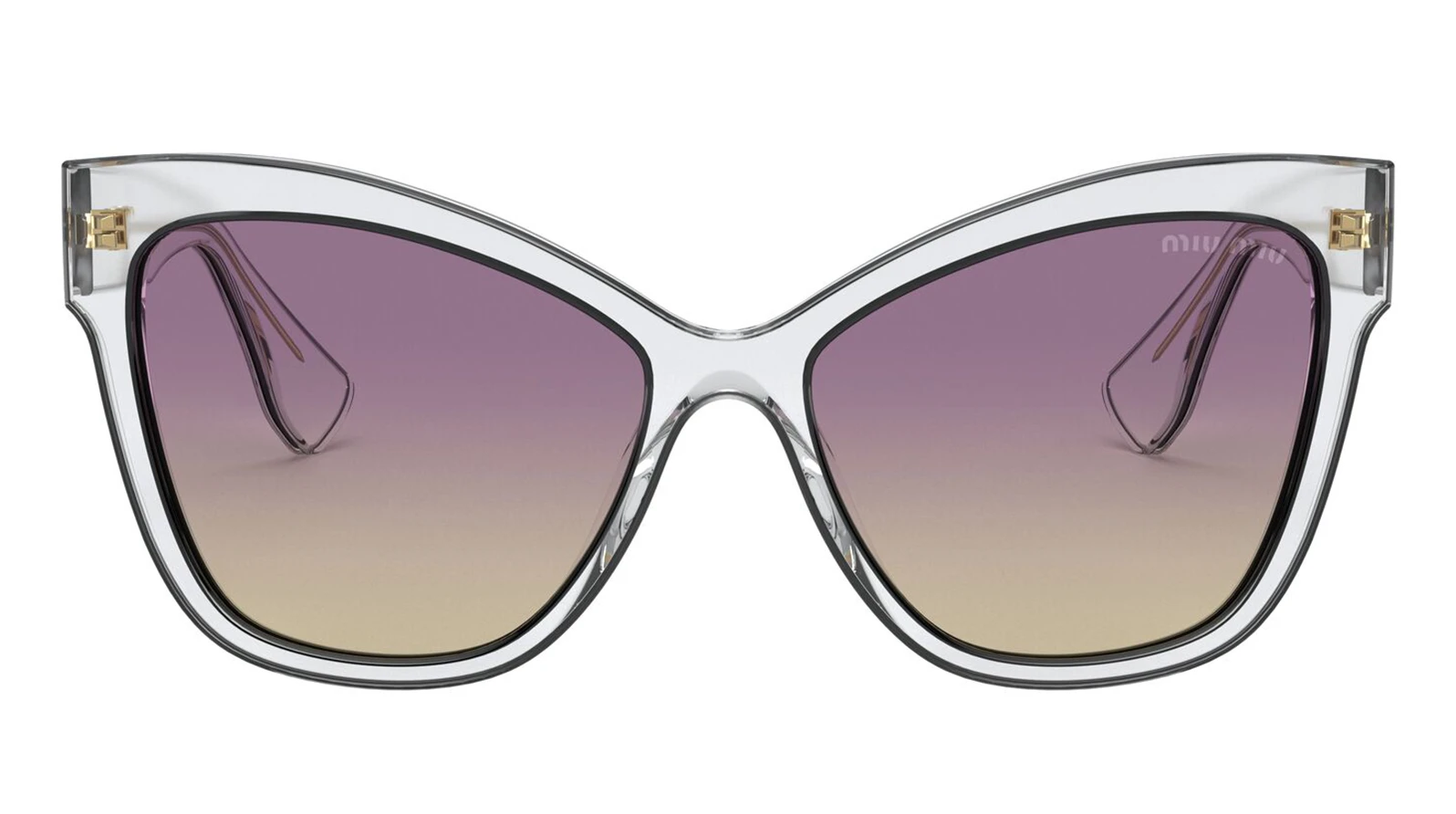 Солнцезащитные очки Miu Miu 08VS 03I09B оригинальный размер фото 2