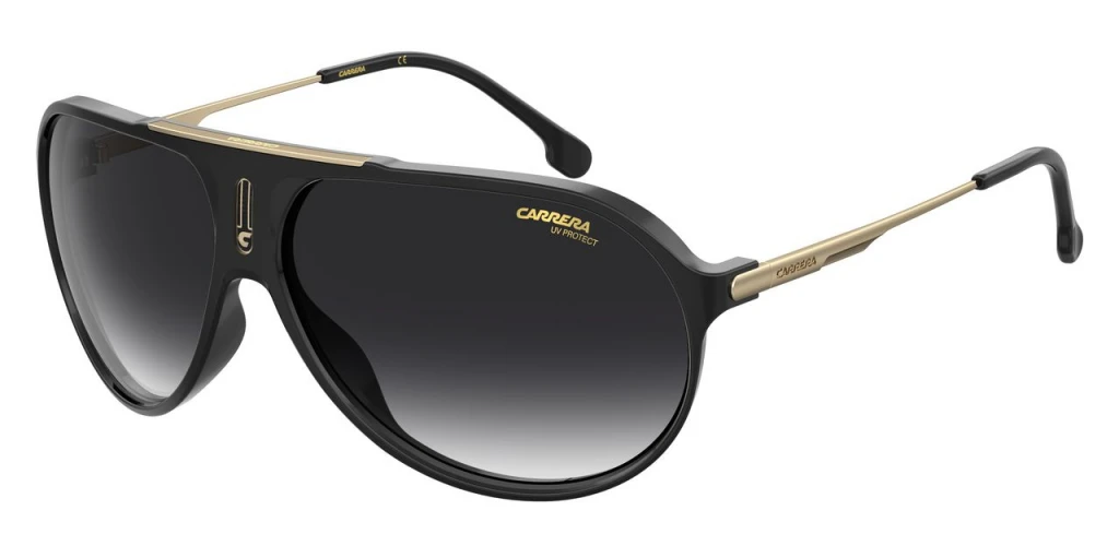 Унисекс солнцезащитные очки CARRERA HOT65 BLACK оригинальный размер фото 1