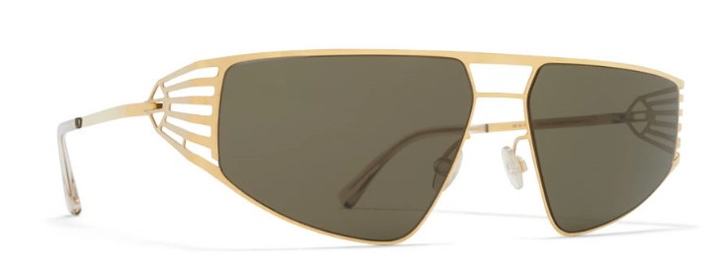 Унисекс солнцезащитные очки MYKITA STUDIO8.1 GLOSSYGOLD фото 1