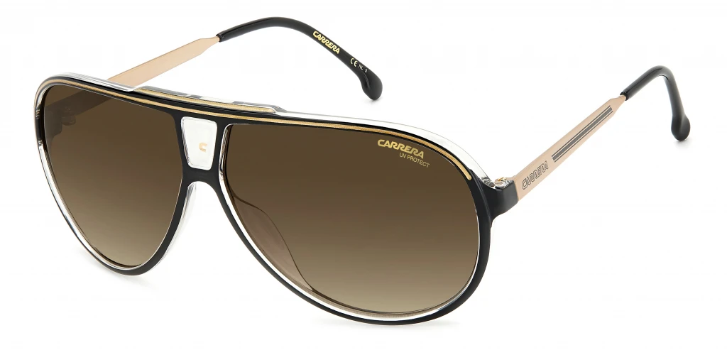 Мужские очки CARRERA 1050/S BLK GOLD оригинальный размер фото 1