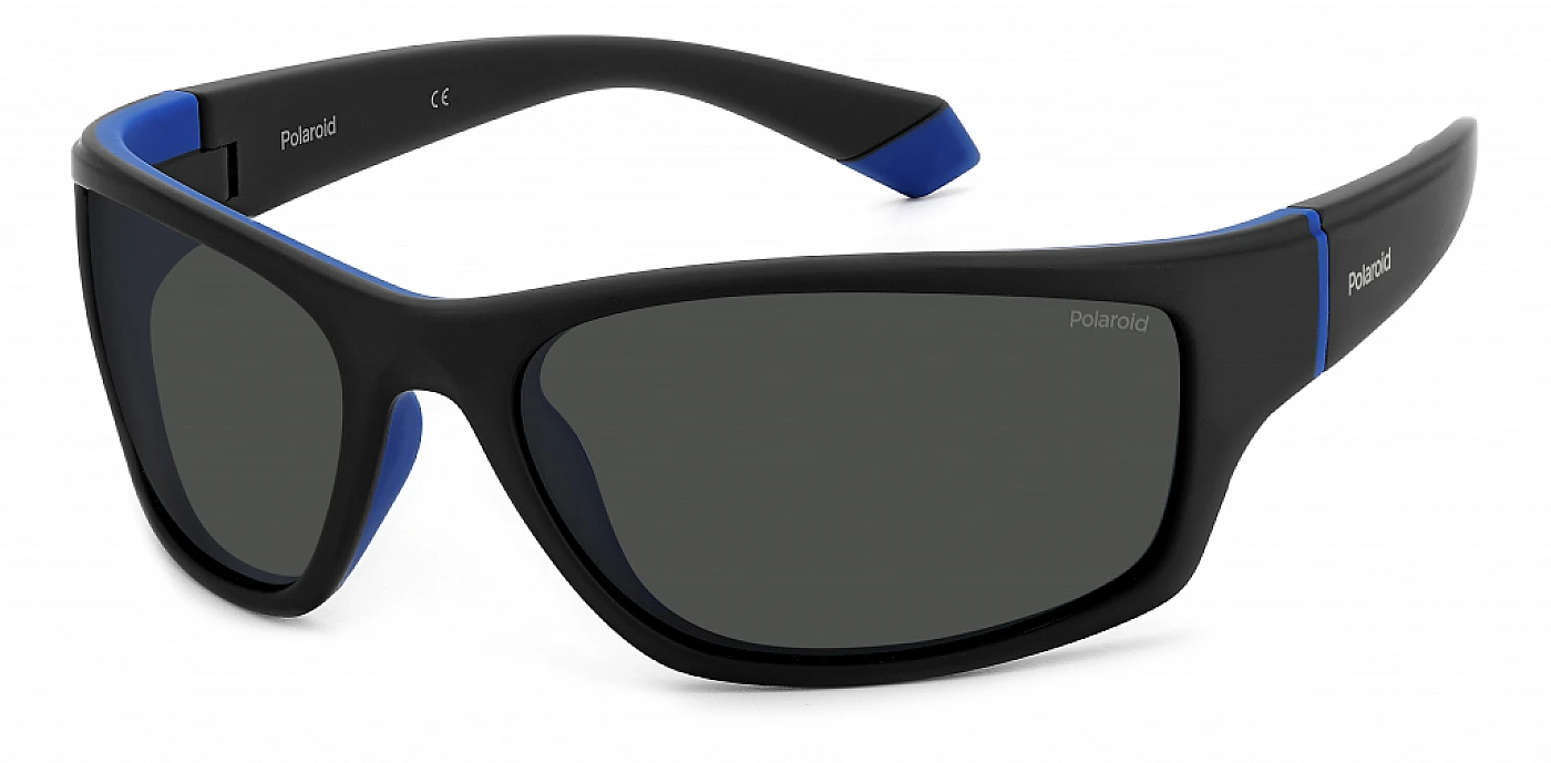 Мужские очки Polaroid 2135/S BLK BLUE фото 1