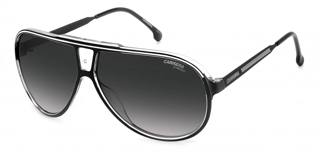 Солнцезащитные очки CARRERA 1050/S BLCK WHTE оригинальный размер фото 1