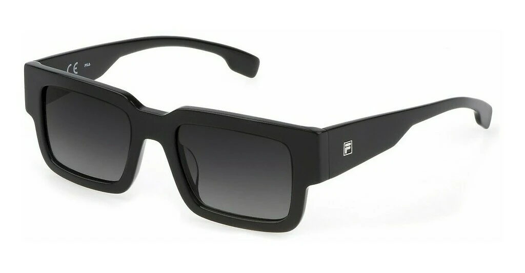 Унисекс солнцезащитные очки FILA I314V SHINY BLACK оригинальный размер фото 1