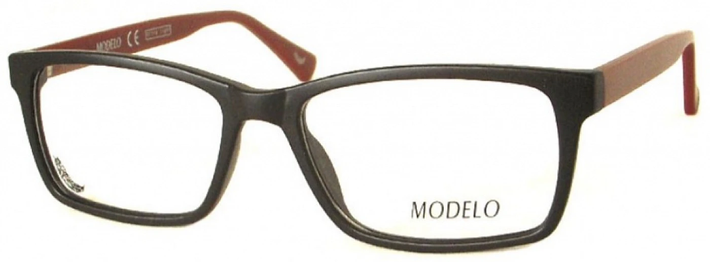 Оправа для очков для зрения MODELO 5052 BLACK/RED фото 1