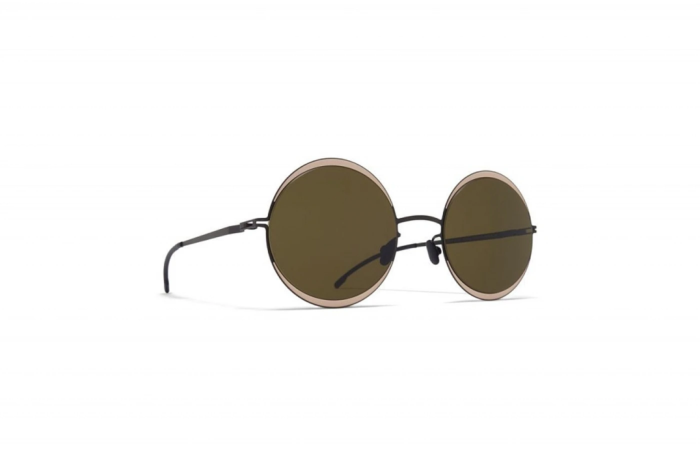 Солнцезащитные очки MYKITA IRIS Black/Sand фото 1