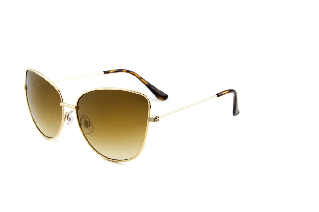 Женские солнцезащитные очки TROPICAL KAI GOLD/BRN GRAD W/GLD FLSH оригинальный размер фото 1