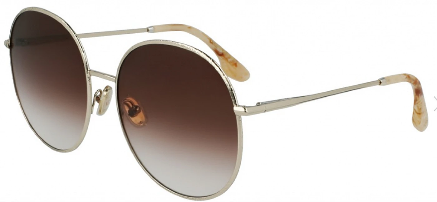 Женские солнцезащитные очки VICTORIA BECKHAM 224S GOLD-BROWN фото 1