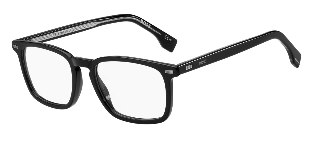 Оправа для очков для зрения Hugo Boss 1368 BLACK оригинальный размер фото 1