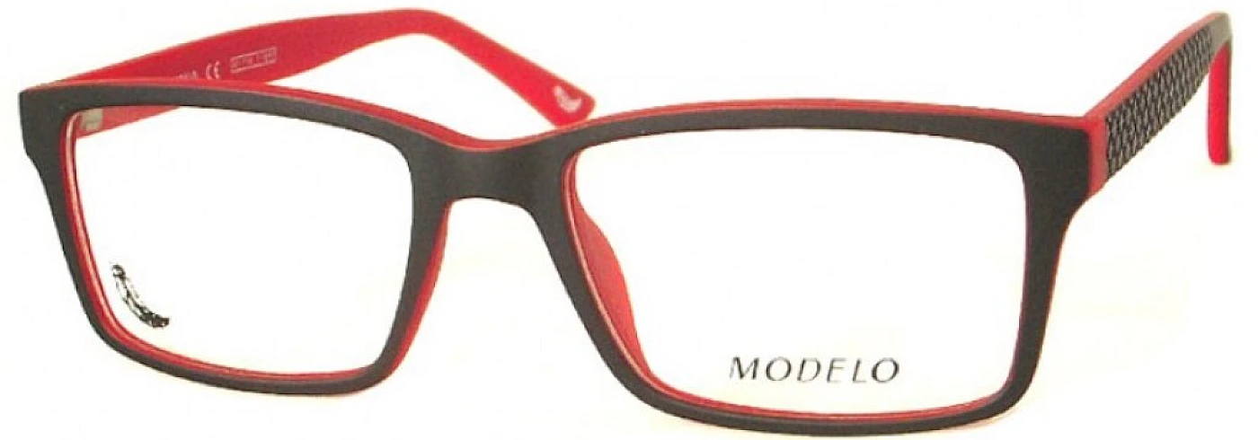 Оправа для очков для зрения MODELO 5053 BLACK/RED фото 1