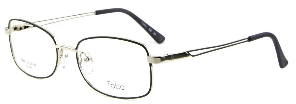 Оправа для очков для зрения TOKIO 5509 SILVER оригинальный размер фото 1