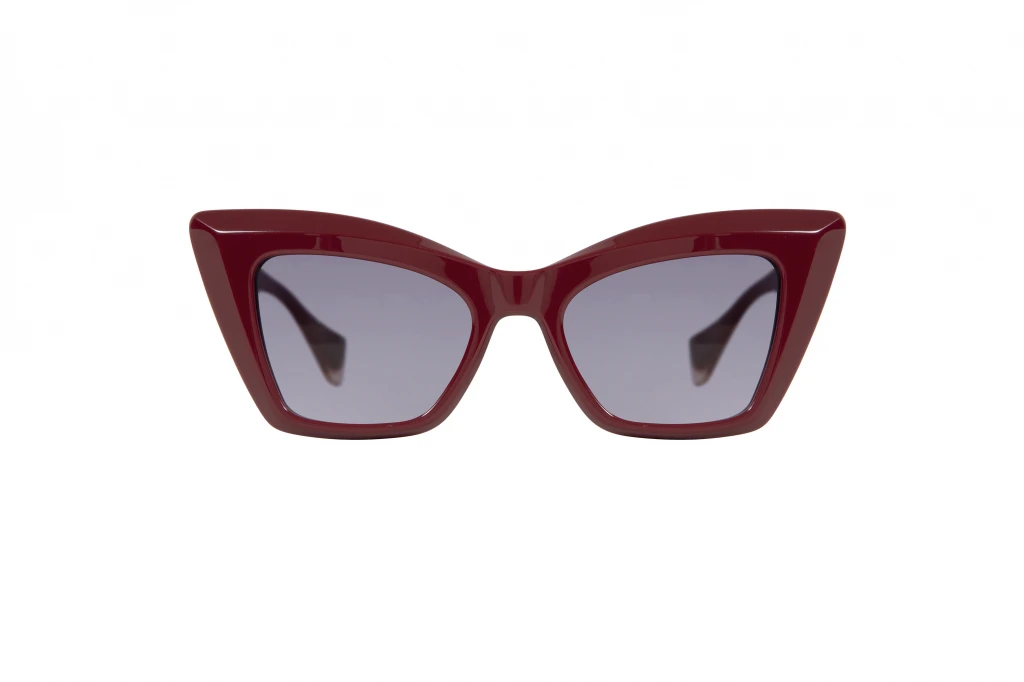 Женские солнцезащитные очки GIGIBARCELONA ROSALIE Burgundy оригинальный размер фото 1