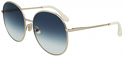 VICTORIA BECKHAM 224S GOLD-BLUE