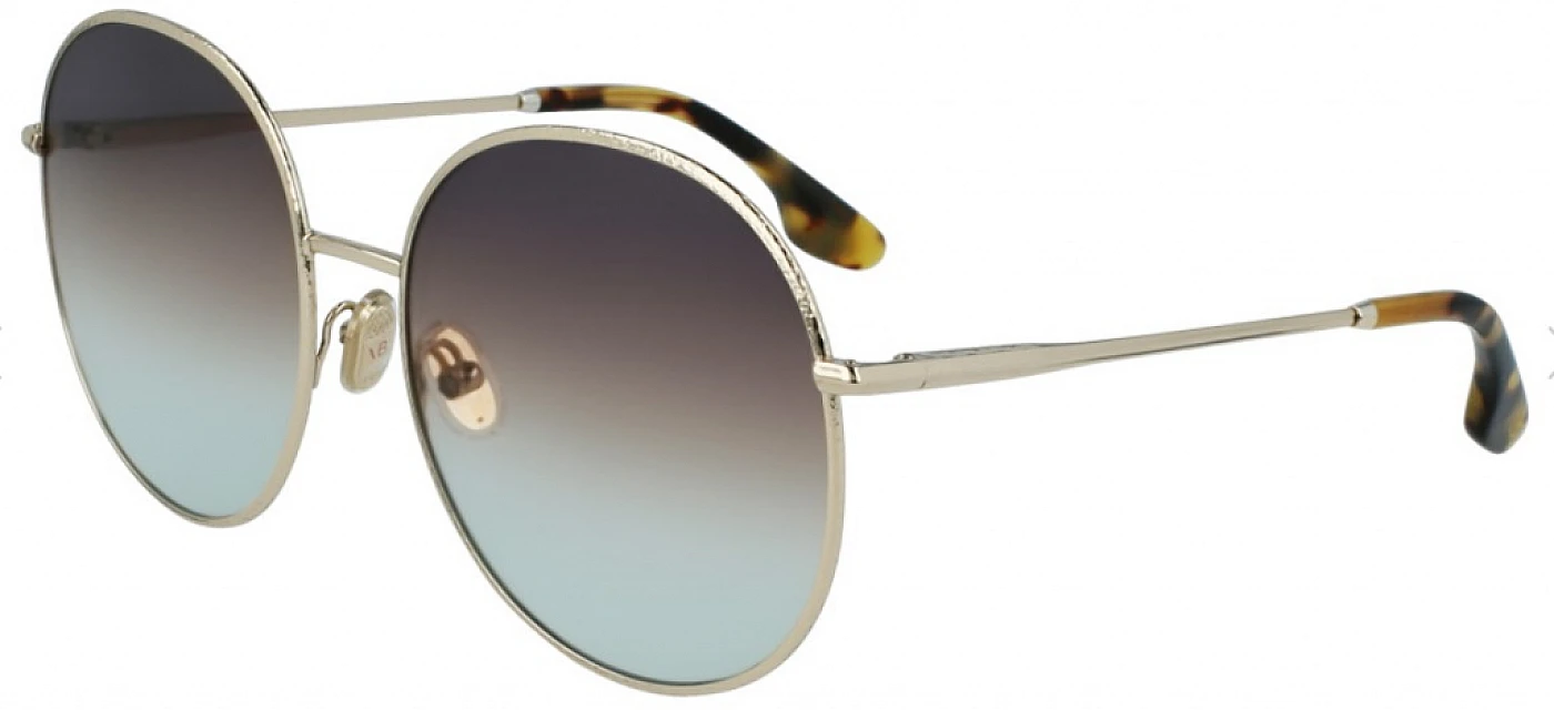 Солнцезащитные очки VICTORIA BECKHAM 224S GOLD-GREY BROWN AQ фото 1