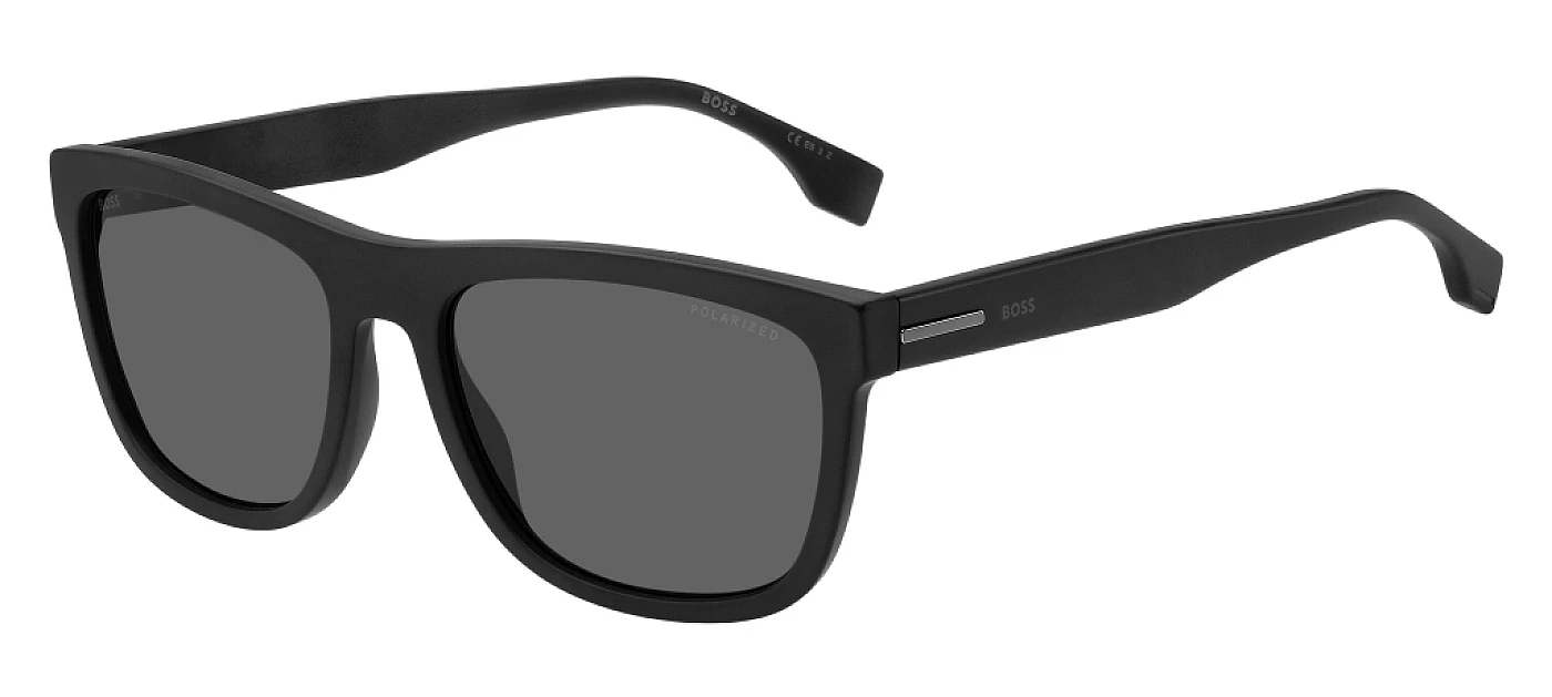 Мужские солнцезащитные очки Hugo Boss 1439/S MTT BLACK фото 1