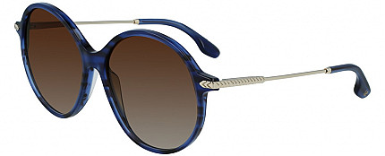 VICTORIA BECKHAM 632S STRIPED BLUE