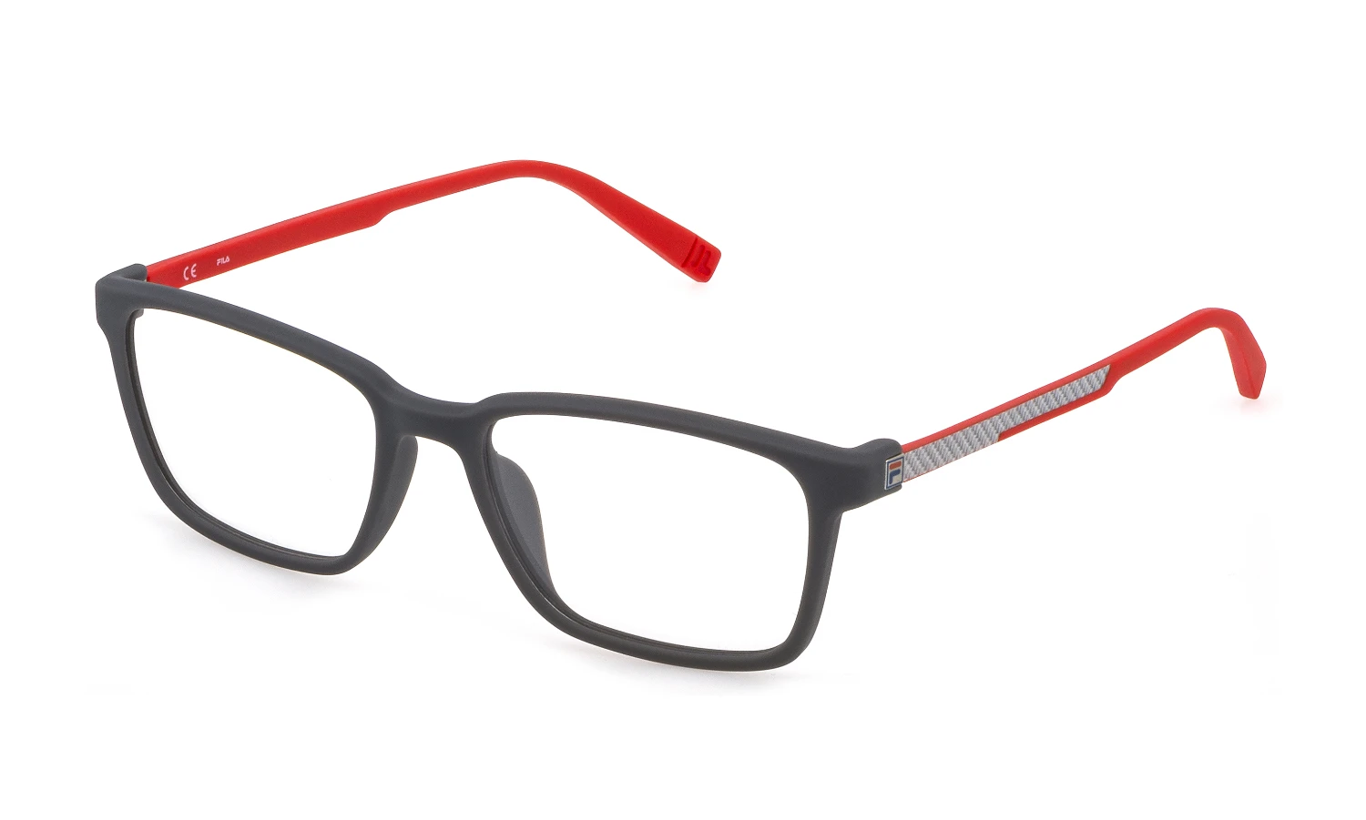 Оправа для очков для зрения FILA I121 RUBBERIZED MILKY GREY оригинальный размер фото 1