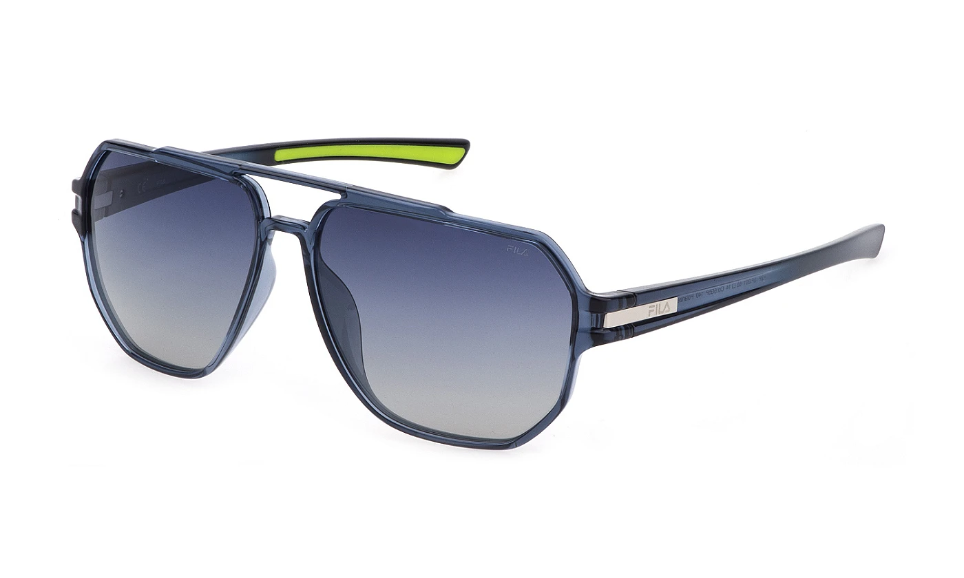 Мужские солнцезащитные очки FILA I301 SHINY TRANSP.BLUE фото 1