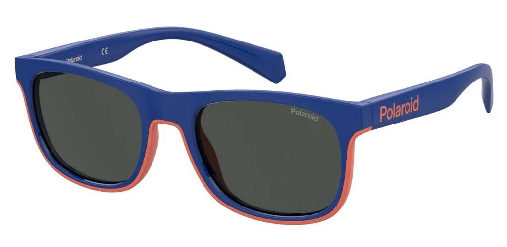 Детские очки Polaroid 8041/S BLUE ORNG оригинальный размер фото 1