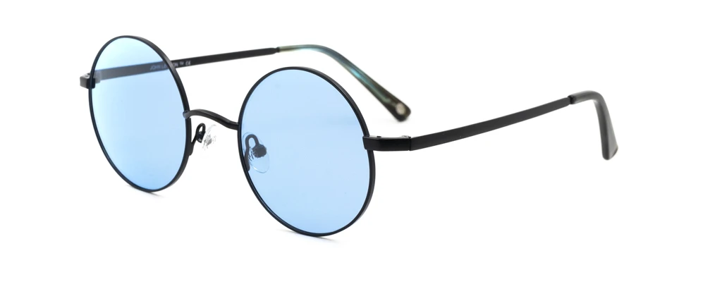 Солнцезащитные очки JOHN LENNON CIRCLE M.BLACK/BLUE оригинальный размер фото 1