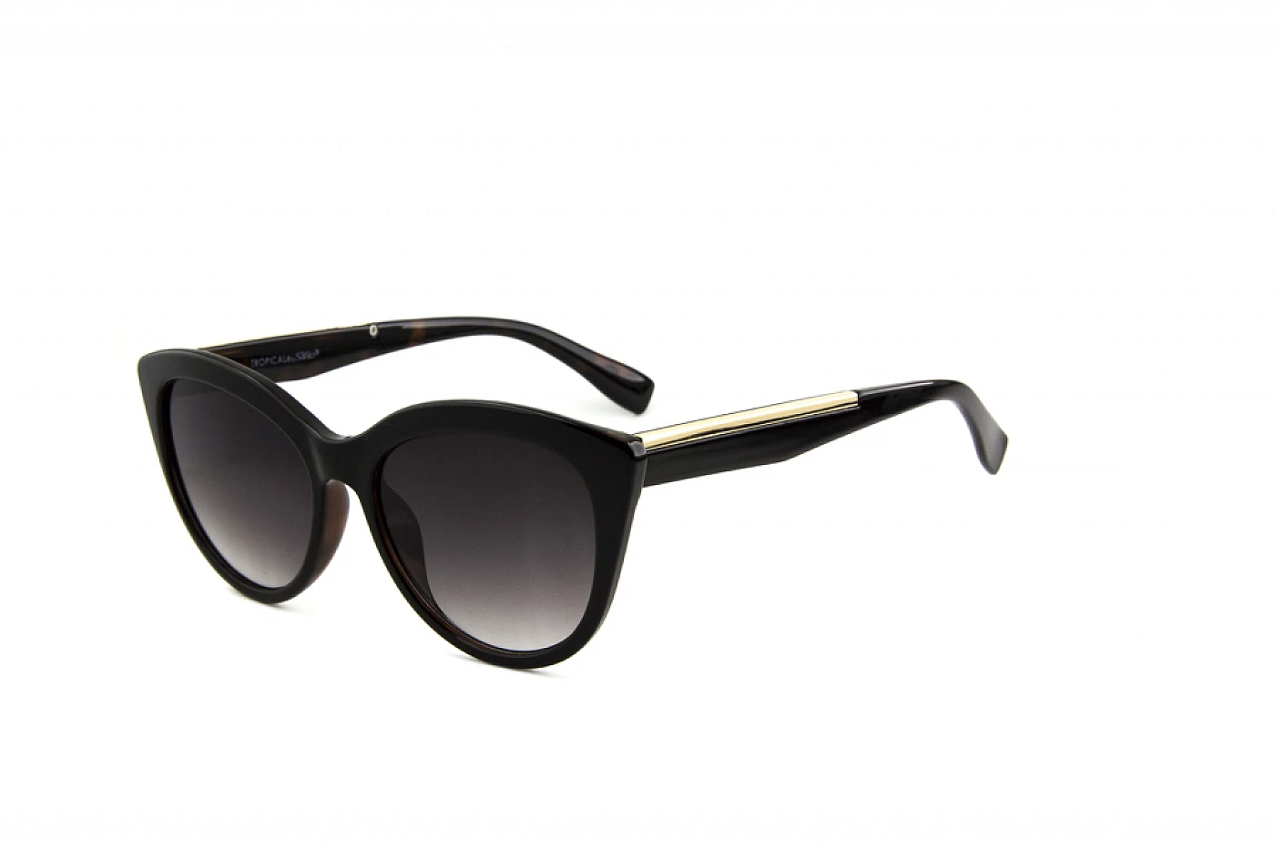 Женские солнцезащитные очки TROPICAL SANDBAR BLK-TORT/SMOKE GRAD фото 1