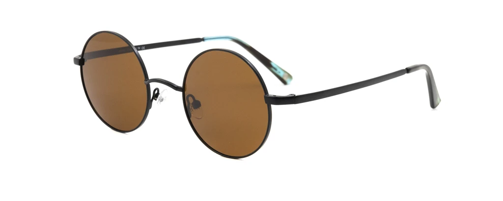 Унисекс солнцезащитные очки JOHN LENNON CIRCLE M.BLACK/BROWN оригинальный размер фото 1