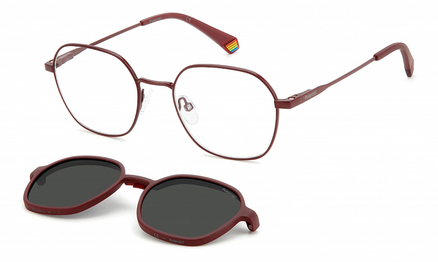 Солнцезащитные очки Polaroid 6184/CS BURGUNDY фото 1