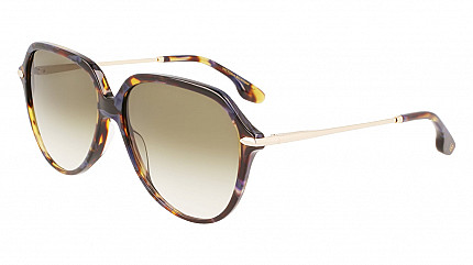 VICTORIA BECKHAM 637S HAVANA BLUE
