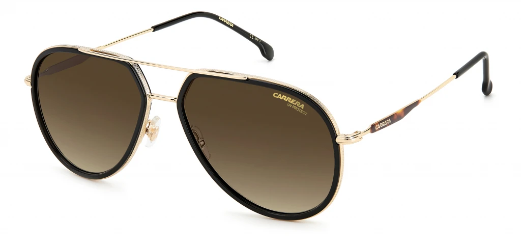 Солнцезащитные очки CARRERA 295/S BLK GOLD оригинальный размер фото 1