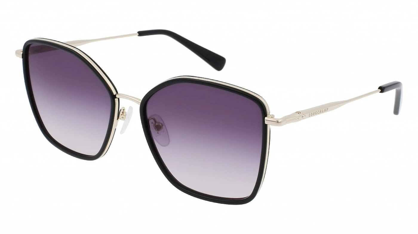 Женские солнцезащитные очки LONGCHAMP 685S GOLD/SMOKE фото 1