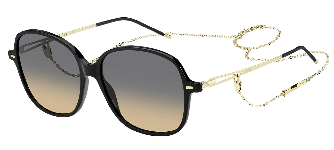 Женские солнцезащитные очки Hugo Boss 1457/S BLACK фото 1