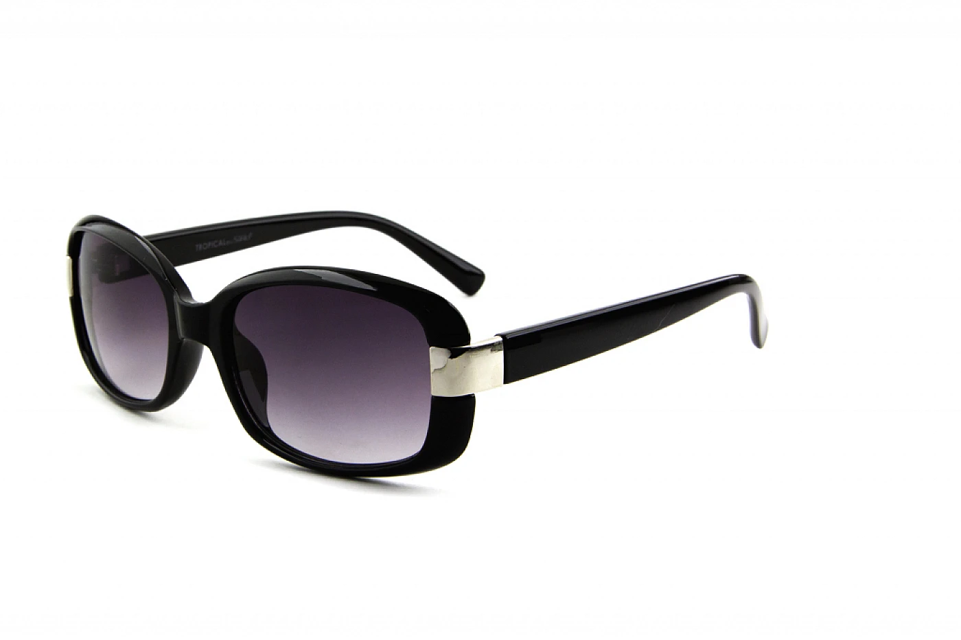 Солнцезащитные очки TROPICAL EVVIE BLACK/SMOKE GRAD фото 1