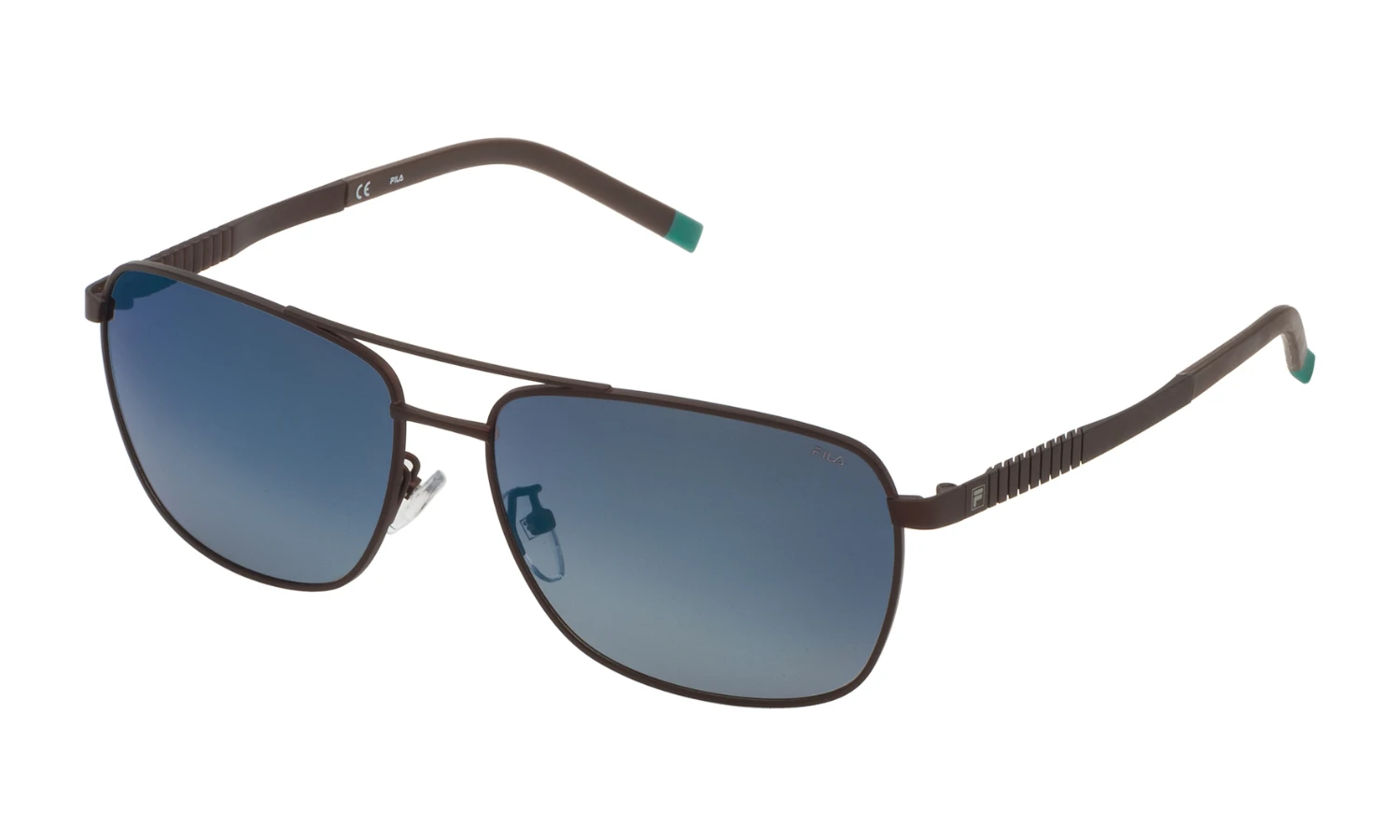 Мужские солнцезащитные очки FILA 9921 TOTAL MATT BROWN оригинальный размер фото 1
