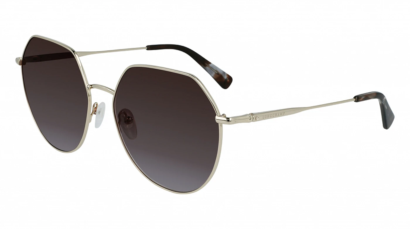 Женские солнцезащитные очки LONGCHAMP 154S GOLD/BROWN фото 1